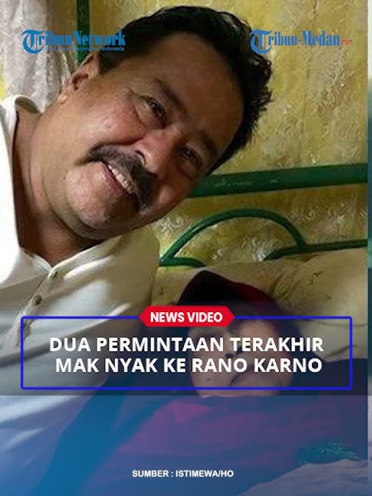 Dua Permintaan Terakhir Aminah ke Rano Karno, Minta Lanjut Syuting Si Doel Season 2