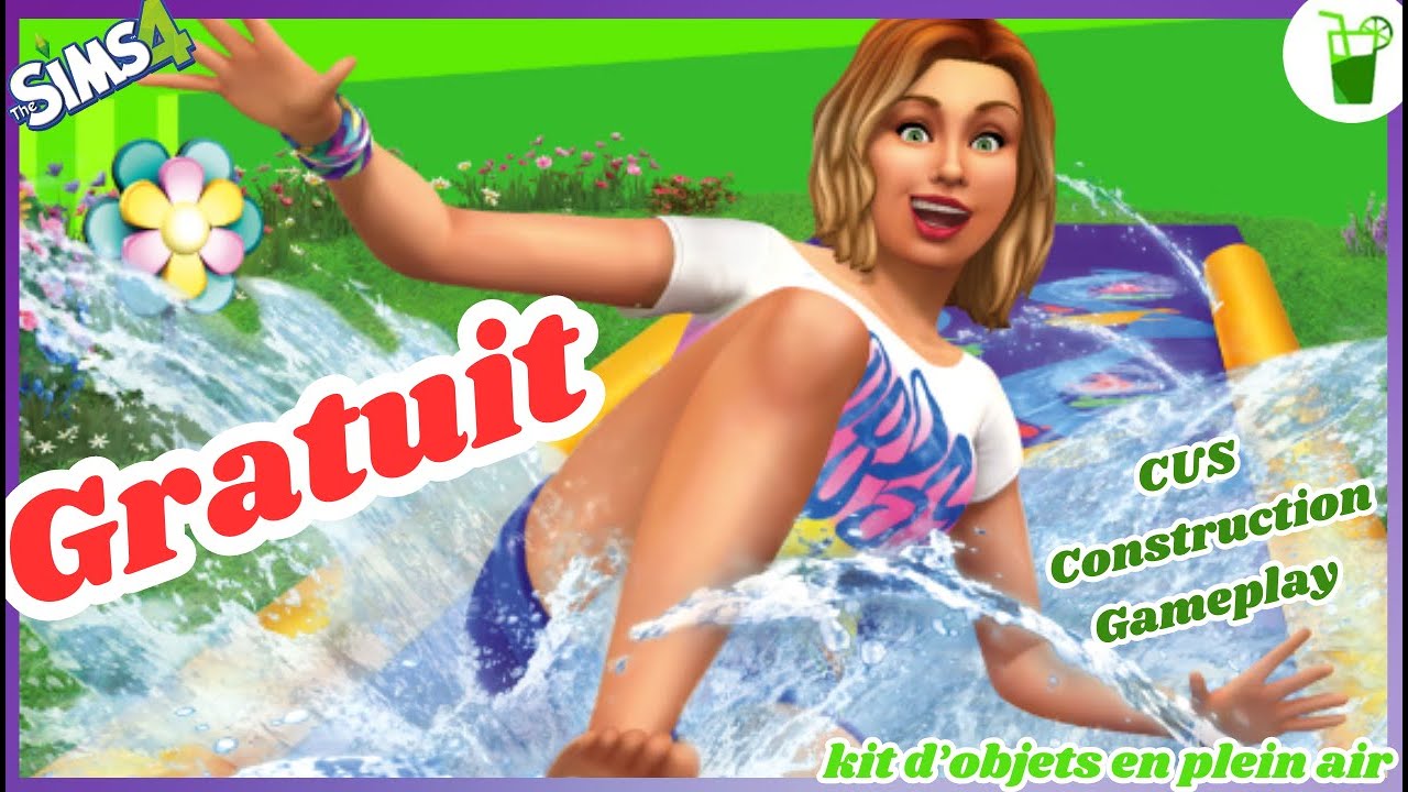 ❗GRATUIT❗ Kit d'objets en plein air - Que vaut-il ? 🌊| #79 Tutos Sims 4 ✨