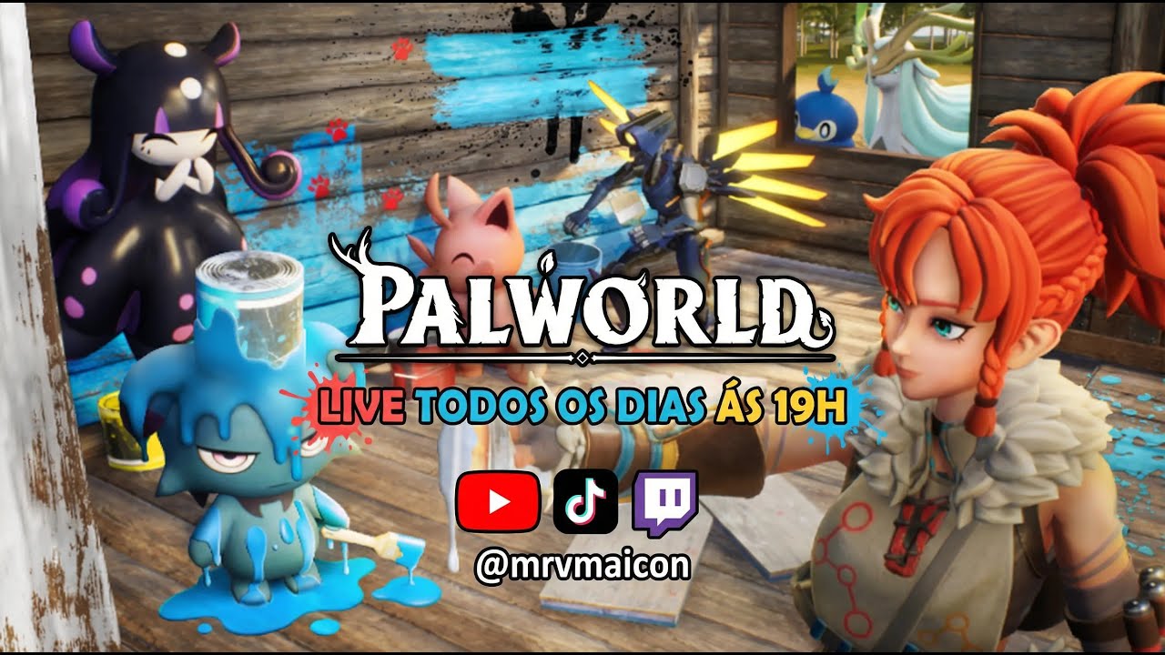 Palworld - Live de Aniversario!