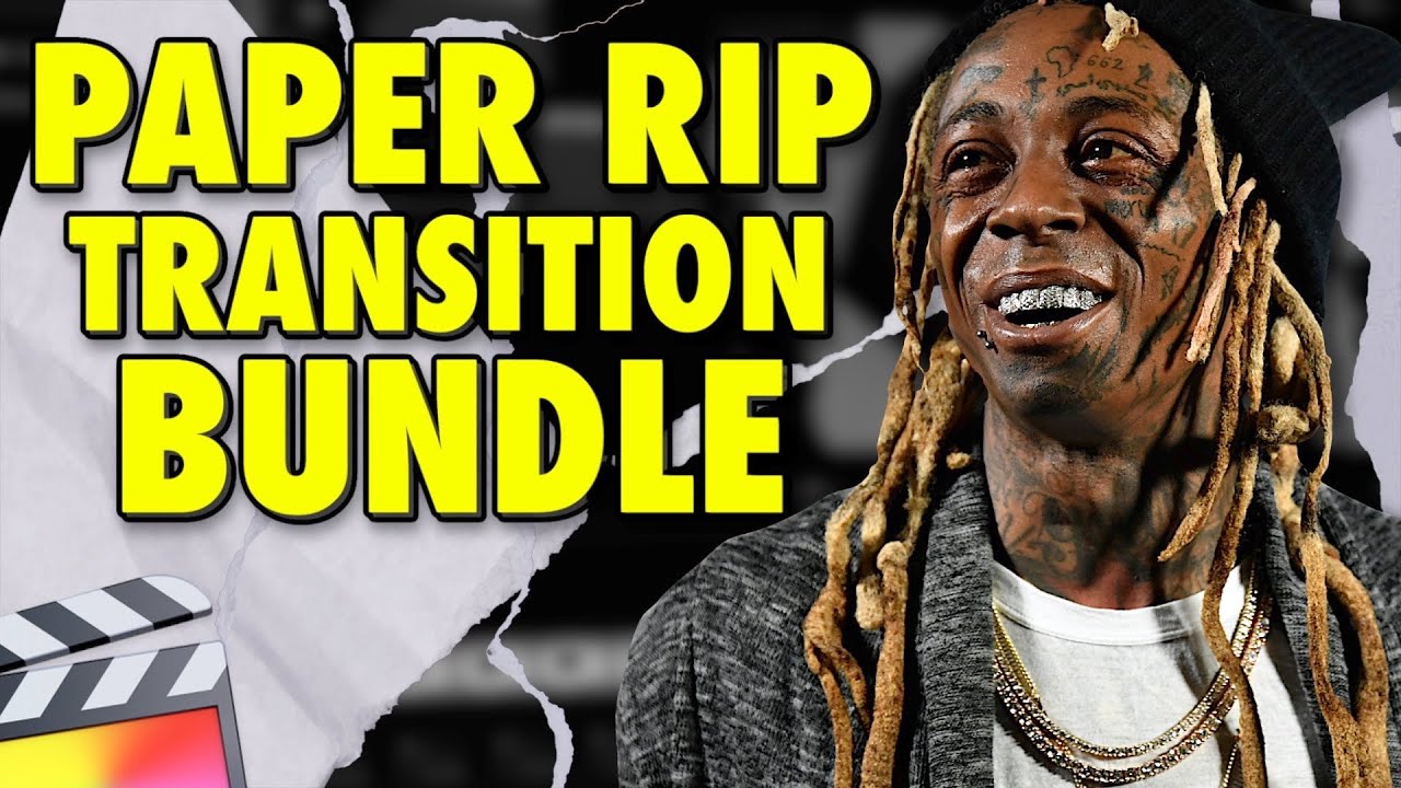 Free Paper Rip Transitions for Final Cut Pro X