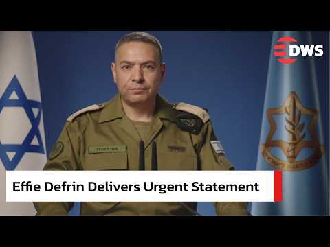 Video EXCLUSIVE: Israeli Army Spokesperson Brigadier General Effie Defrin Delivers Urgent Update | AH14