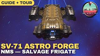 Build a Salvage Frigate in NMS | No Man's Sky Corvette Build Guide