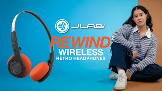 Introducing JLab Rewind 2 Wireless Retro Headphones
