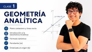 Geometría Analítica Desde Cero | Clase 1: Plano Cartesiano y Línea Recta