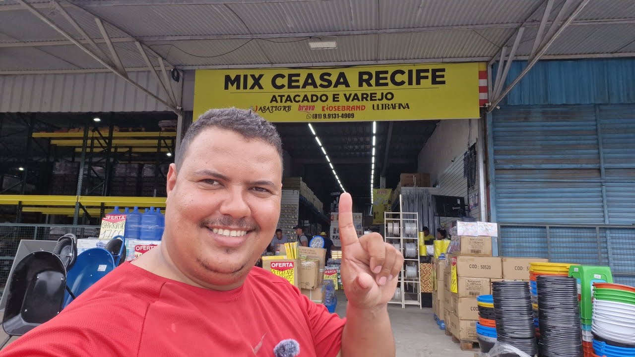 HOJE FUI NO MIX CEASA RECIFE SHOPEE DA CEASA TUDO NO VAREJO E ATACADO 22 de julho de 2025