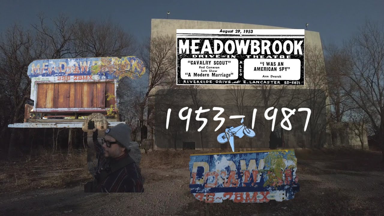 Meadowbrook Drive In Closed since 1987 YouTube