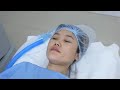 Girl goes under deep sleep before anesthesia  intubation anesthesia