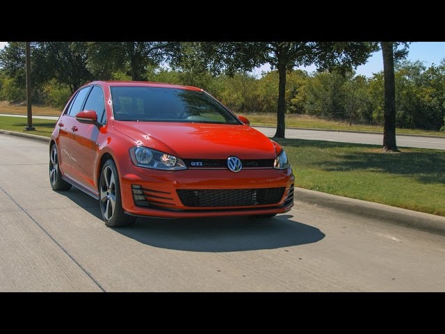TEST DRIVE: 2016 VW Golf GTI S Review - YouTube