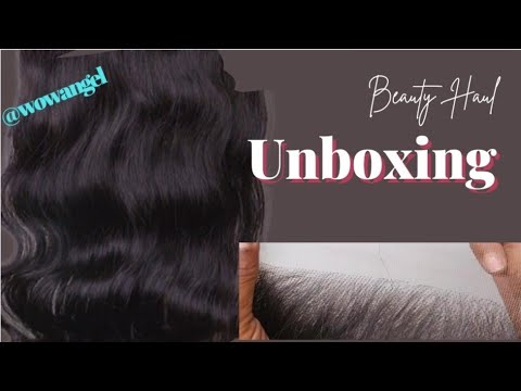 Wowangel UNBOXING REVIEW 6x6 Lace Closure REAL HD Come See The Tea Real Reaction 
