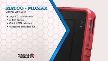 Maximus Diagnostic Tablet (Matco Tools Item MDMAX)