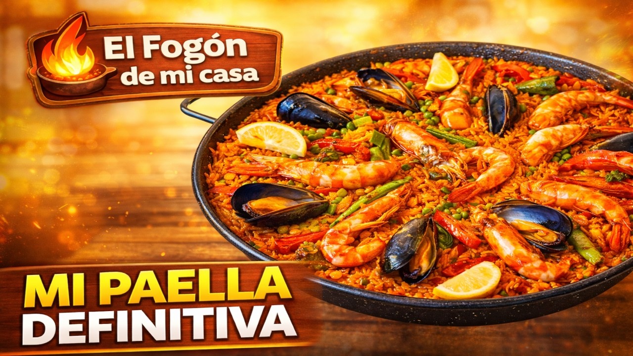 Paella de Marisco y Verduras 🍤🥦 | Receta Fácil Paso a Paso (Mi Estilo Secreto)