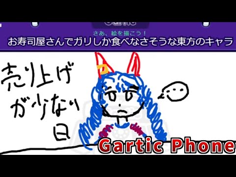 春ですよ～東方好きによるGartic Phone！