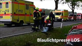 27 04 2019 Pkw Überschlägt Sich Auf Der L42 Zwei Frauen Und Ein Kleinkind Verletzt