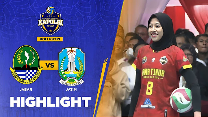 Highlight Kapolri Cup 2024 (Putri) Jawa Barat vs Jawa Timur 1-3 | BTV