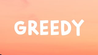 Tate Mcrae - Greedy (Lyrics)