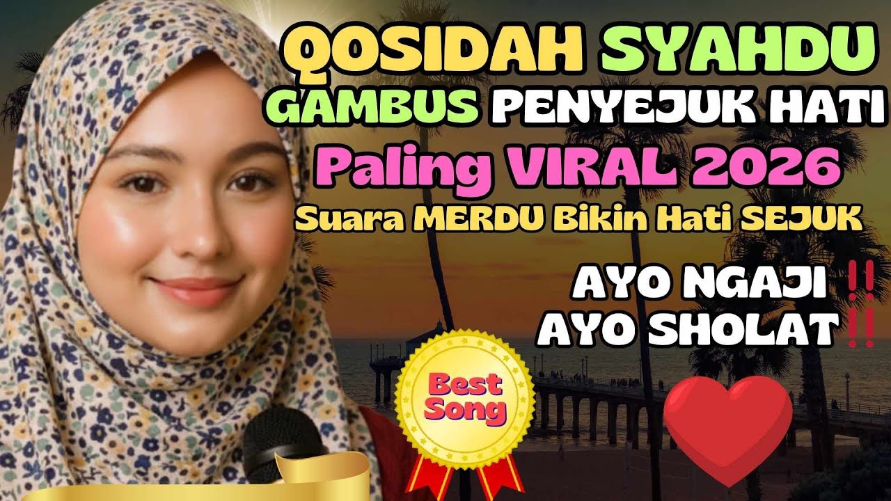 QASIDAH MERDU TERFAVORIT 2026 ❤️ Lantunan Gambus Islami Syahdu Penyejuk Jiwa & Penenang Hati