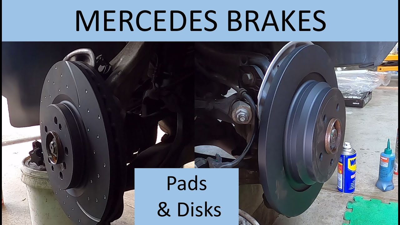 2016 mercedes gle 350 front brake pad replacement haengstrom