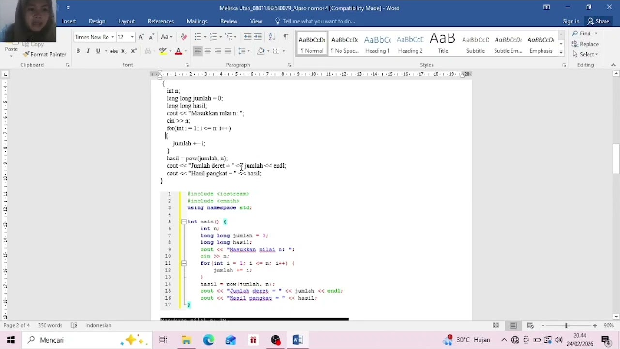 Meliska Utari_08011382530079_Alpro nomor 4