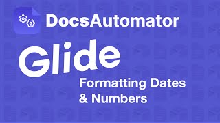 Celebrity Formatting Dates & Numbers in Glide Profile