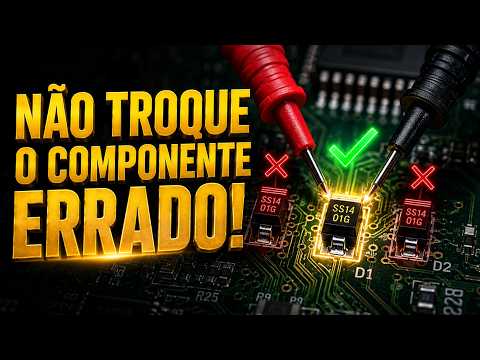 How to Replace the Right Component on the Board? Don't Make Mistakes in PCB Repair! Eletronica Facil