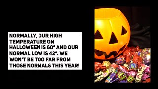 Halloween normals and records in Indianapolis
