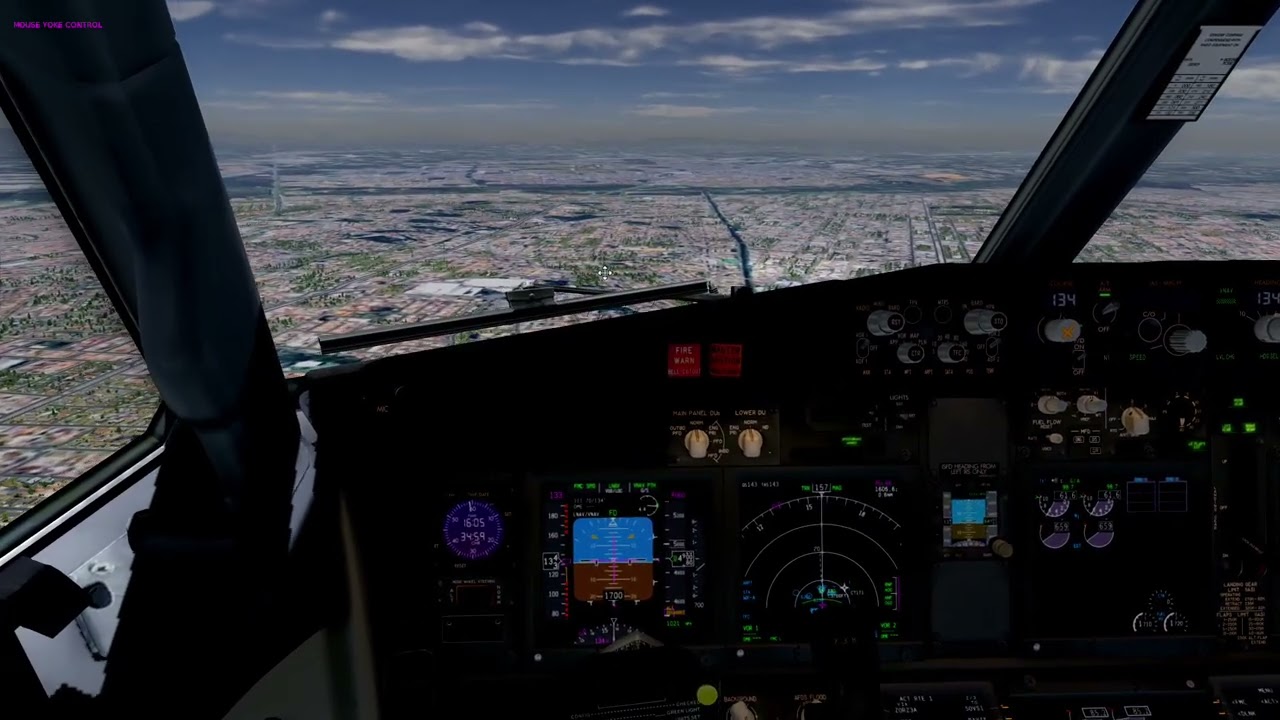 XPLANE 11 APPROACH AND LANDING AT CURITIBA CWB 737 ZIBO