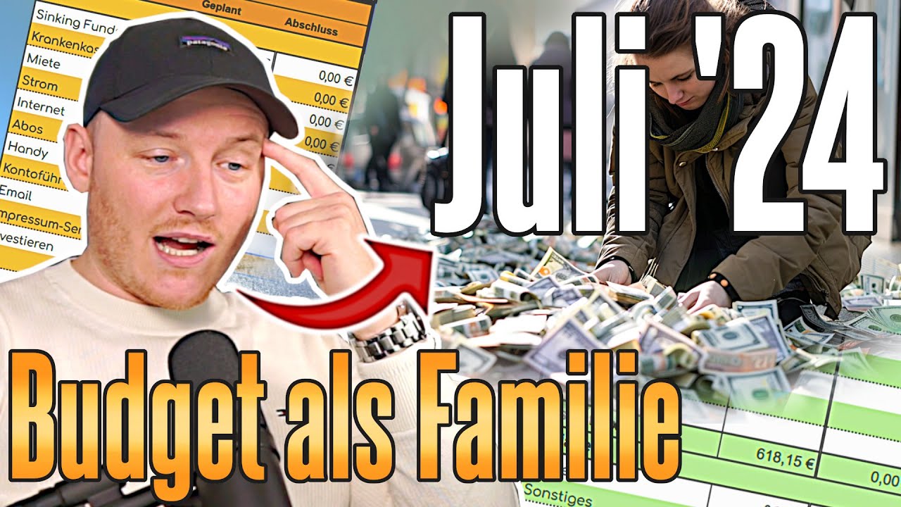 Huch! 💸 Annika hat 1.254,96 € gefunden.. | Juli 24 Budget-Planung als Familie