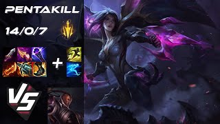 BOTTOM Kai'Sa vs Lucian [PENTAKILL] - NA Grandmaster Patch 25.S2.6