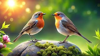Ultra 4k Birds collection || soothing sound, birds chirping and forest || relaxing, calming music
