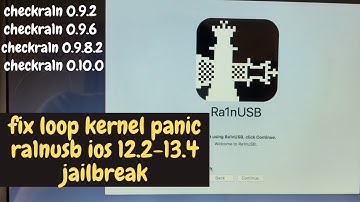 jailbreak ios 12.2-13.4.1 checkra1n | fix all error ra1nusb | 0.9.2/0.9.6/0.9.8.2/0.10.0 [4in1]