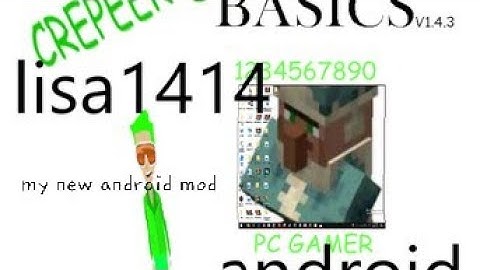 my new android mod creeper