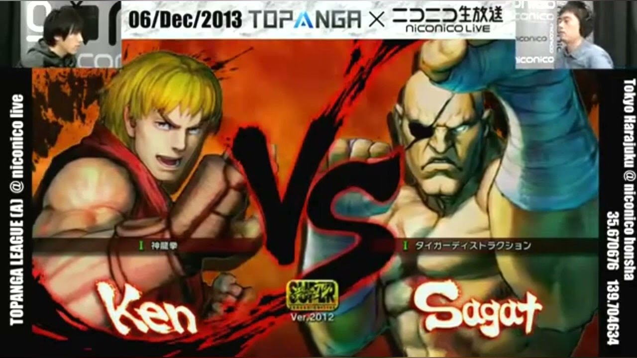 TL3A Round10 Battle1 - Momochi Ken vs Bonchan Sagat - SSF4 AE2012