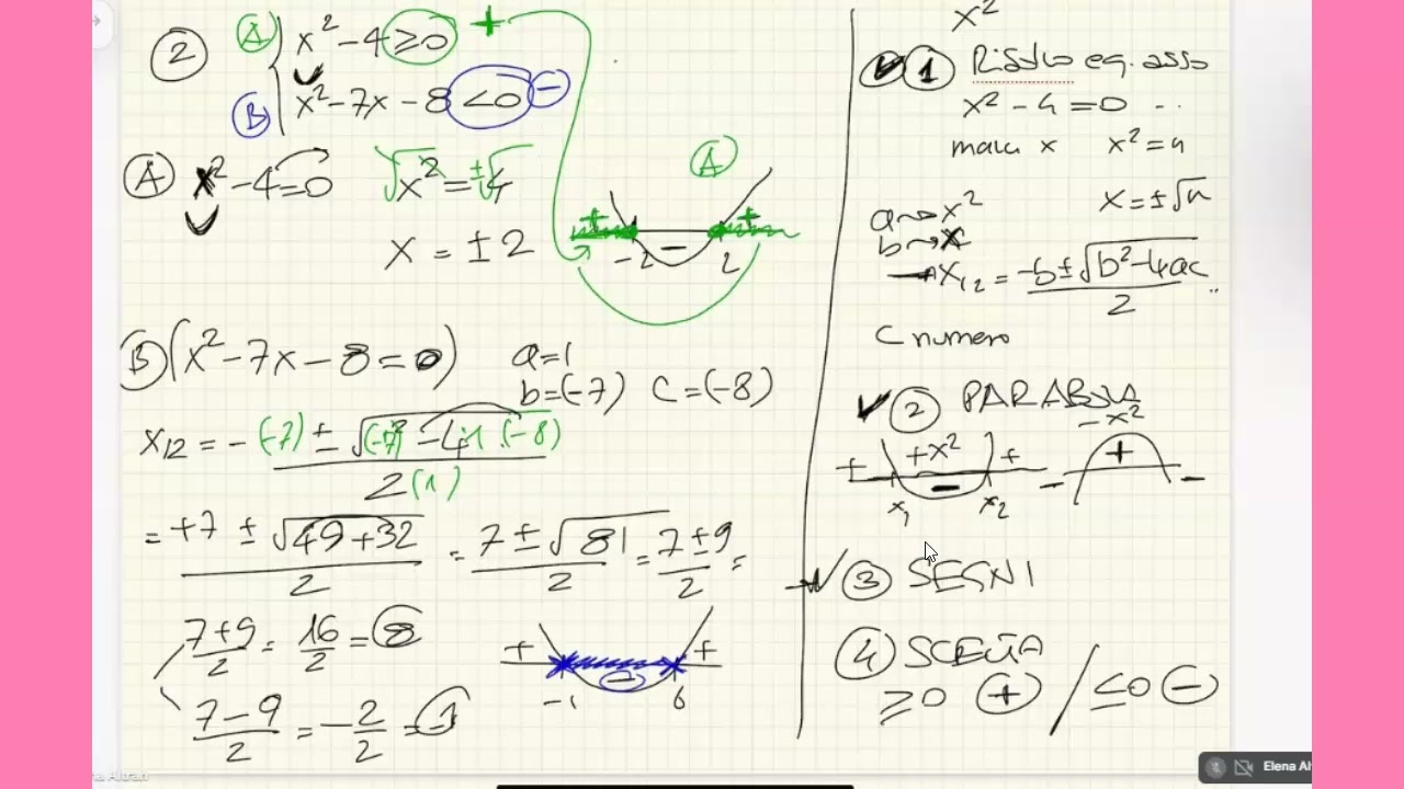 sv esercitazione sistemi disequazioni