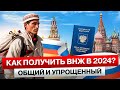 КАК ПОЛУЧИТЬ ВНЖ в России | Иностра