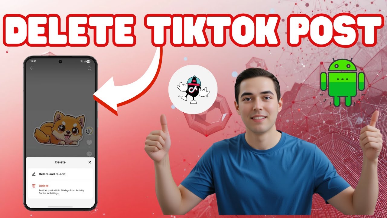 How To Delete Post On TikTok - Full Tutorial - YouTube