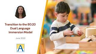 APS   Dual Language Immersion   80 20 Model