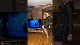 I had to bring back the Wednesday Addams dance! Should I remake it? Comment below 🖤