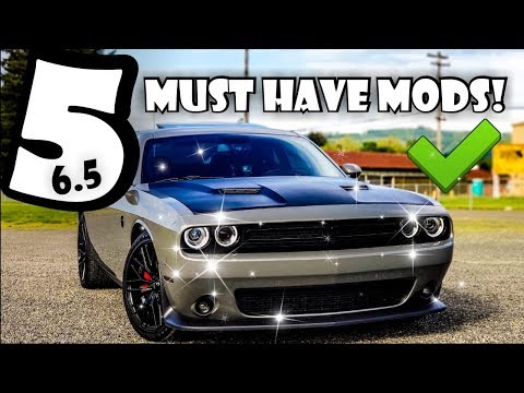 5-mods-you-must-have!!-dodge-challenger-/-charger