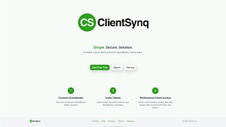 ClientSynq: The Simple, Secure Client Portal for QuickBooks Online