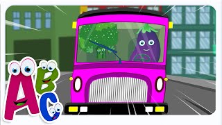 Le Ruote dell'autobus Andare Giro e Giro | Di Più Video Di Educativo Per Bambini - Mr Baby