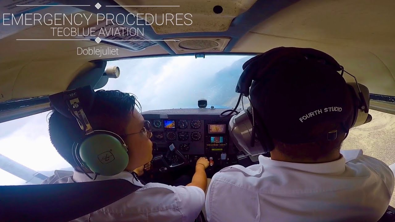 (1/2) Procedimientos de EMERGENCIA Cessna 172 - 