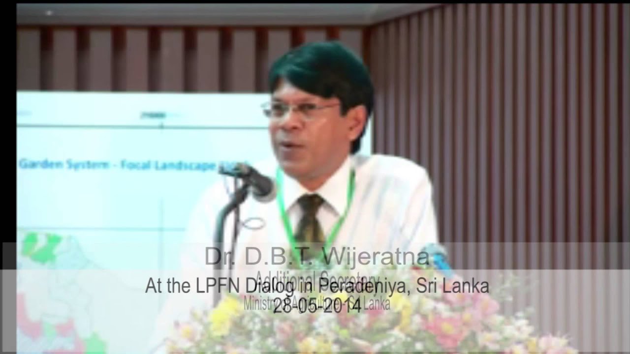 LPFN Landscape Dialog Sri Lanka.