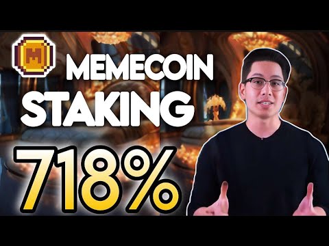 This is the most profitable MEME coin STAKING ever 🚀 stake Memecoin