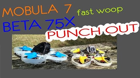 MOBULA 7 - garden race and beta 75x punch out comparison