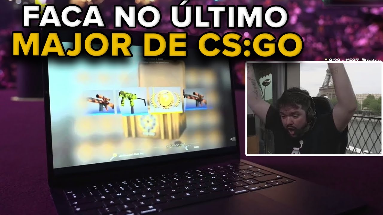 ELE TIROU UMA FACA NA ARENA DO ÚLTIMO MAJOR DE CS:GO | CORTES DO GAULES ...