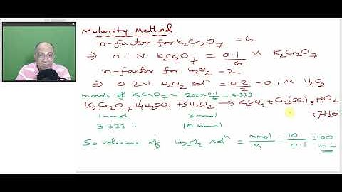 Solution Stoichiometry-Part 4-Section-A(Volumetric Analysis-Titration experiment): BCC-Lecture 19