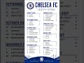 Chelsea FC Premier League 2026/27 Fixtures Revealed! 🔵 Full Season Schedule from August to May