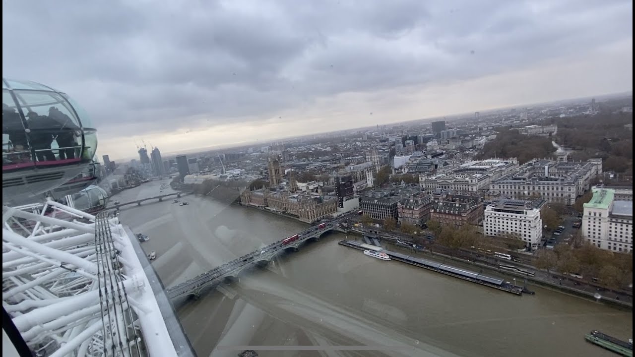 The London eye 2021, the journey On a cold November day :)
