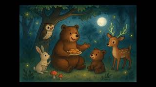 🌙 The Sleepy Forest Friends | Peaceful Bedtime Story for Kids | Animals & Friendship