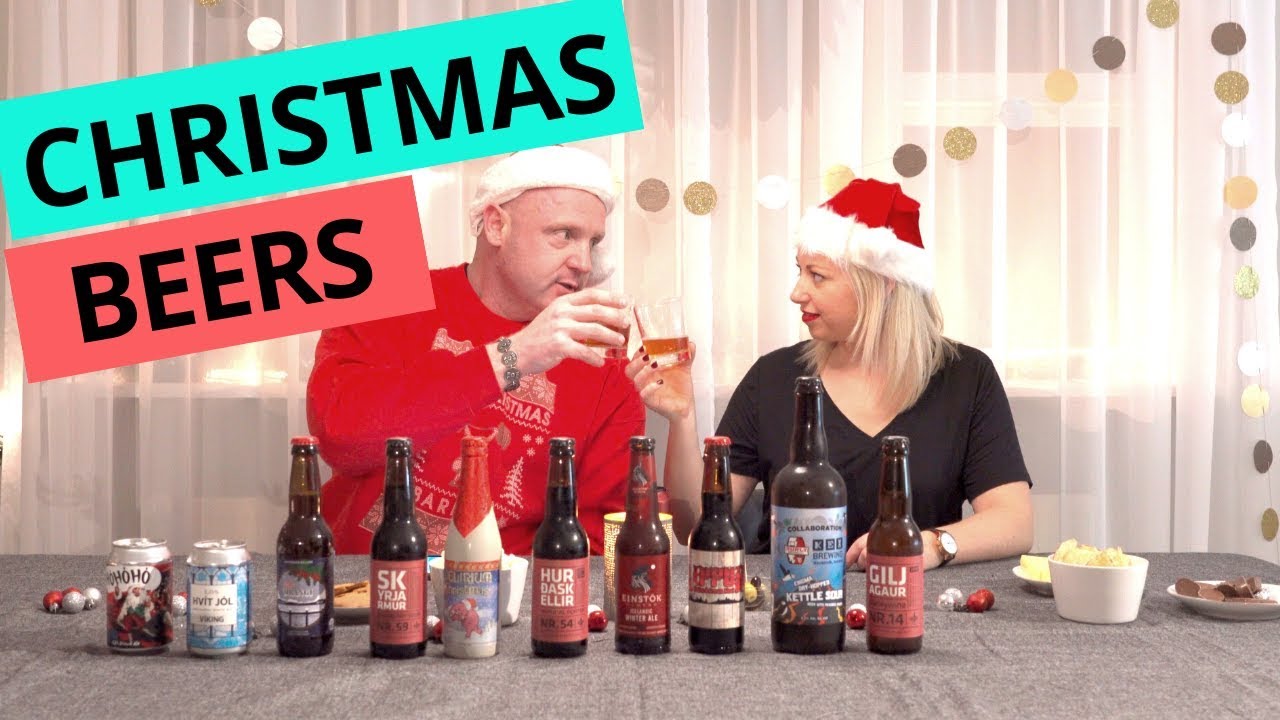 Icelandic Christmas Beers TASTING! YouTube